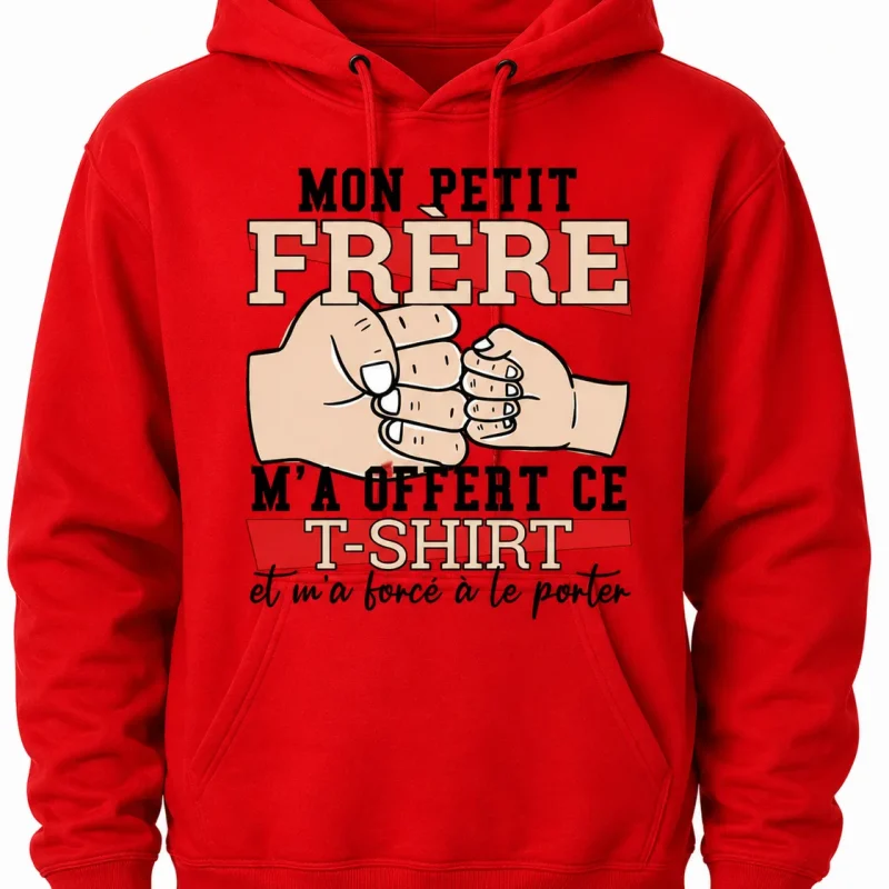 IB403 - Sweat-shirt à capuche enfant T001
