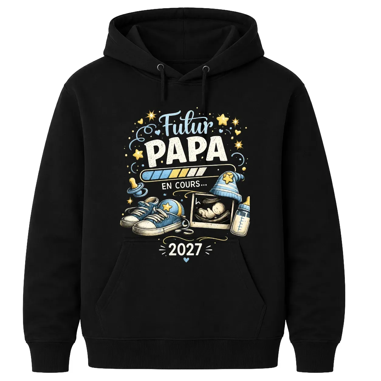 IB402 - Pull unisexe à capuche T014
