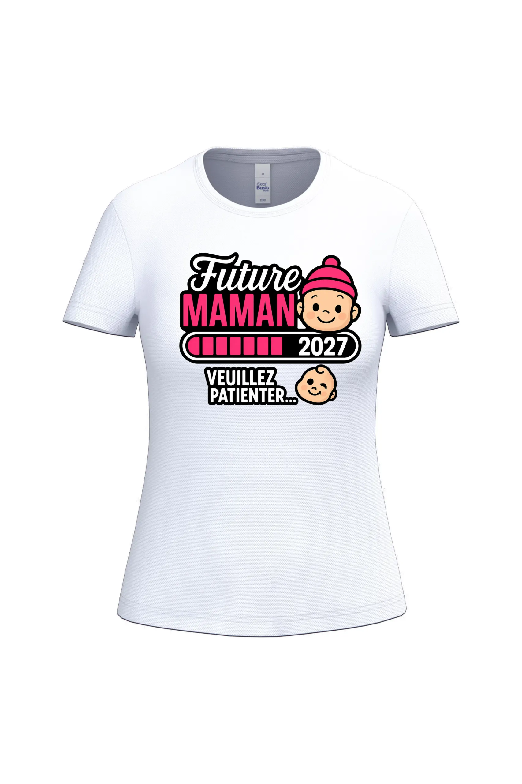 IB321 - T-shirt femme iDeal190 T001 – Image 2