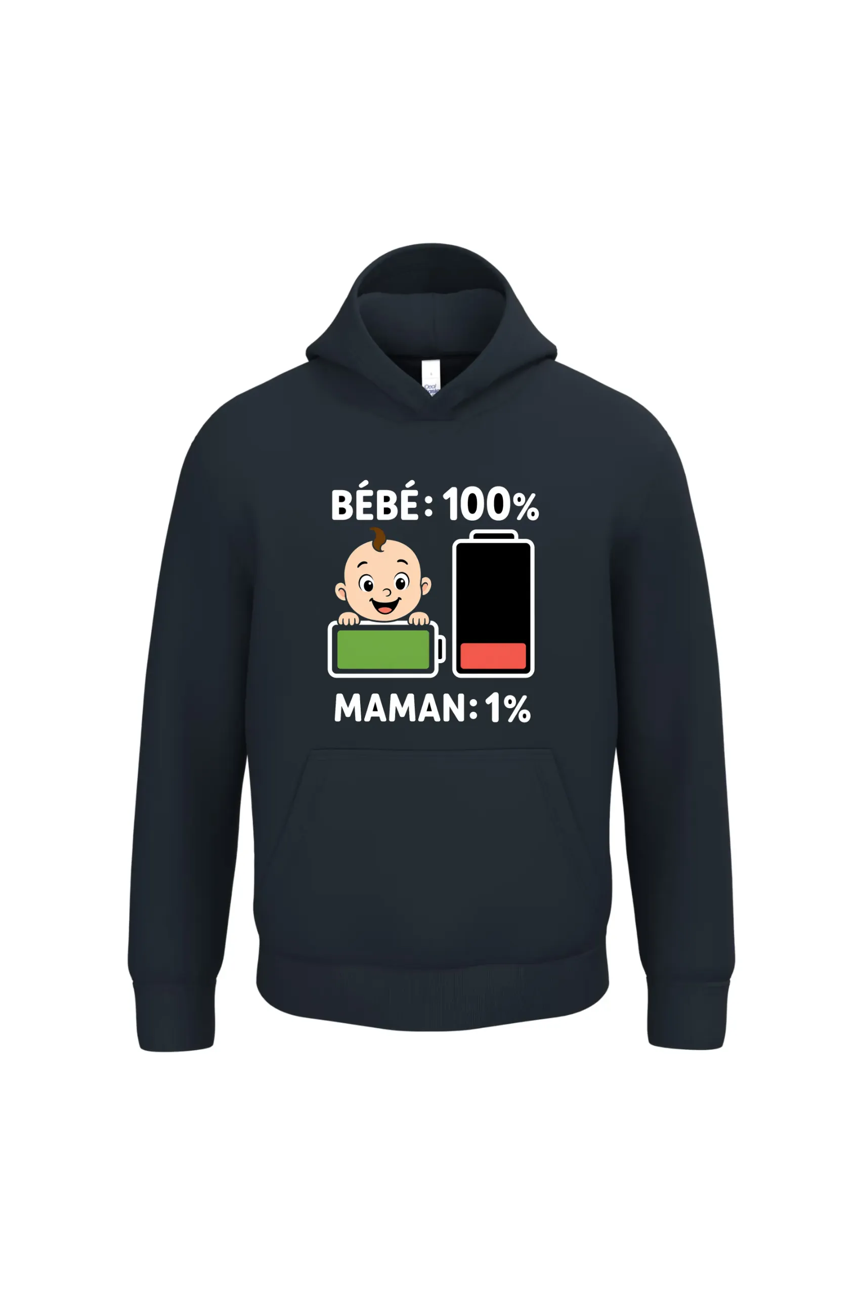 IB402 - Pull unisexe à capuche T003