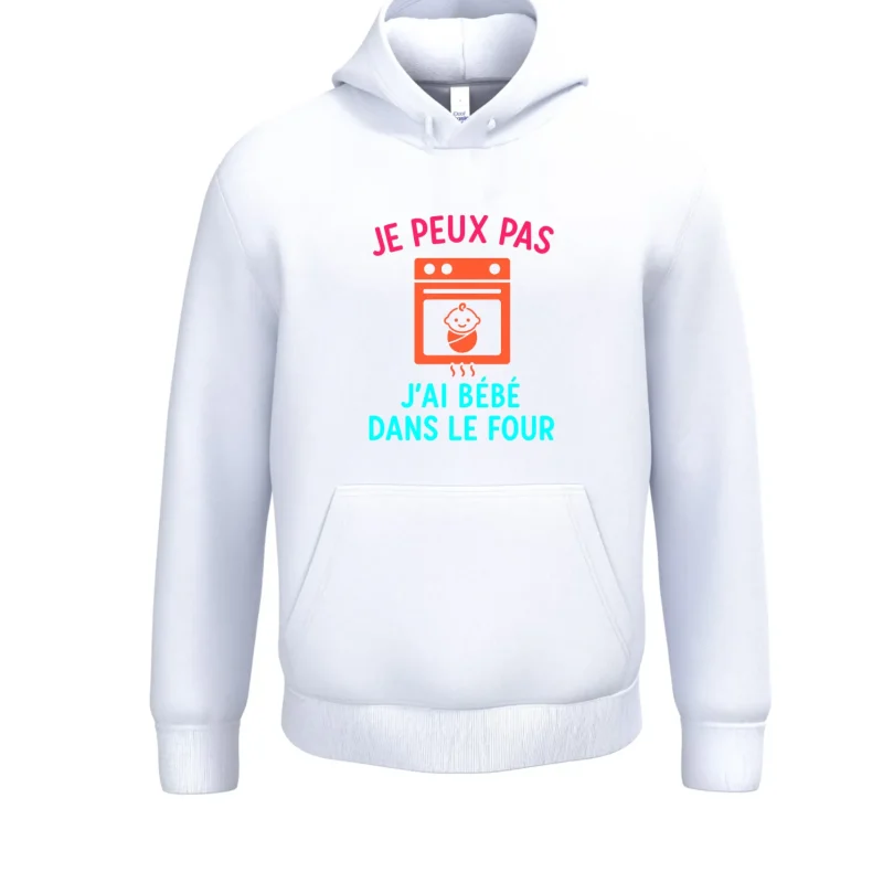 IB402 - Pull unisexe à capuche T014