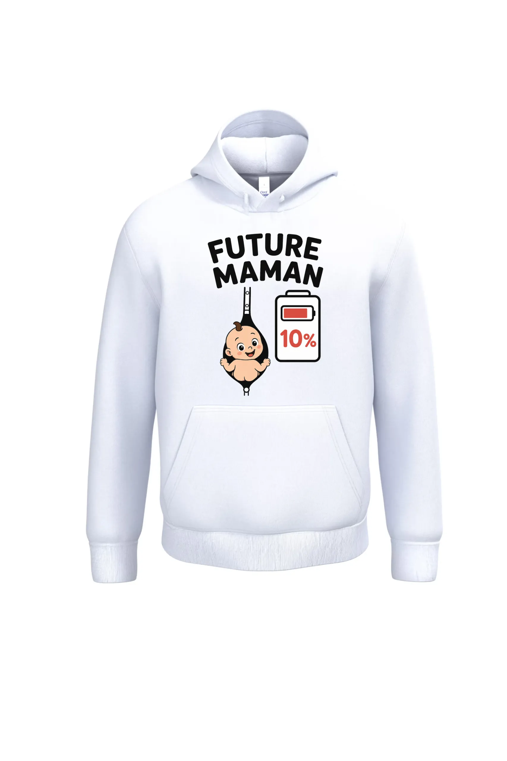 IB402 - Pull unisexe à capuche T010