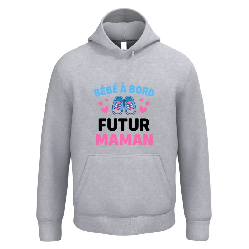 IB402 - Pull unisexe à capuche T018