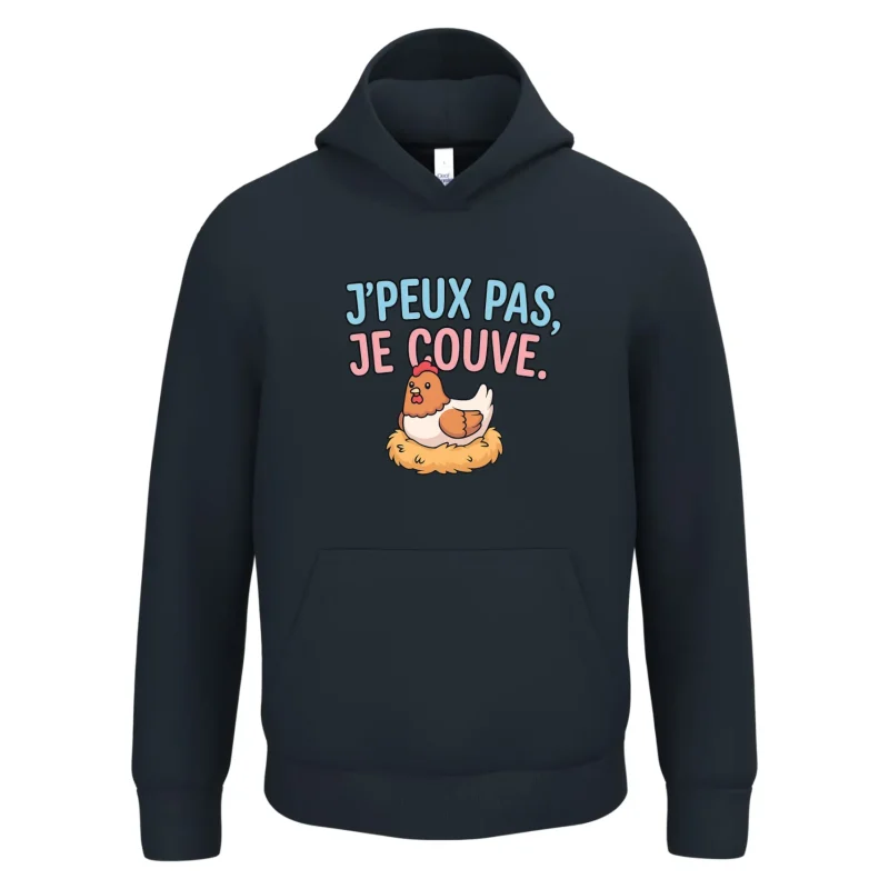 IB402 - Pull unisexe à capuche T017
