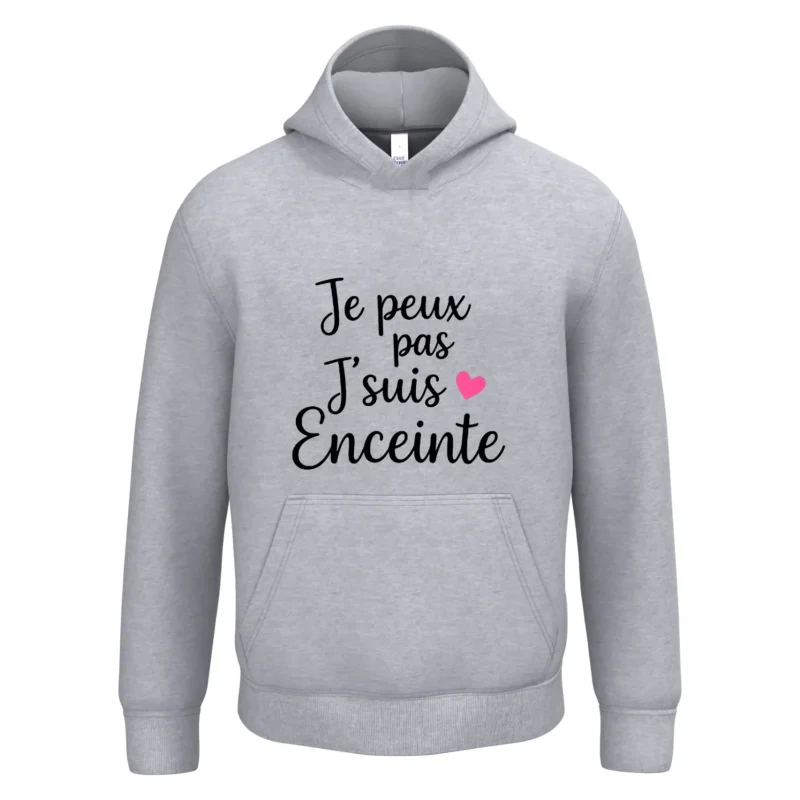 IB402 - Pull unisexe à capuche T004