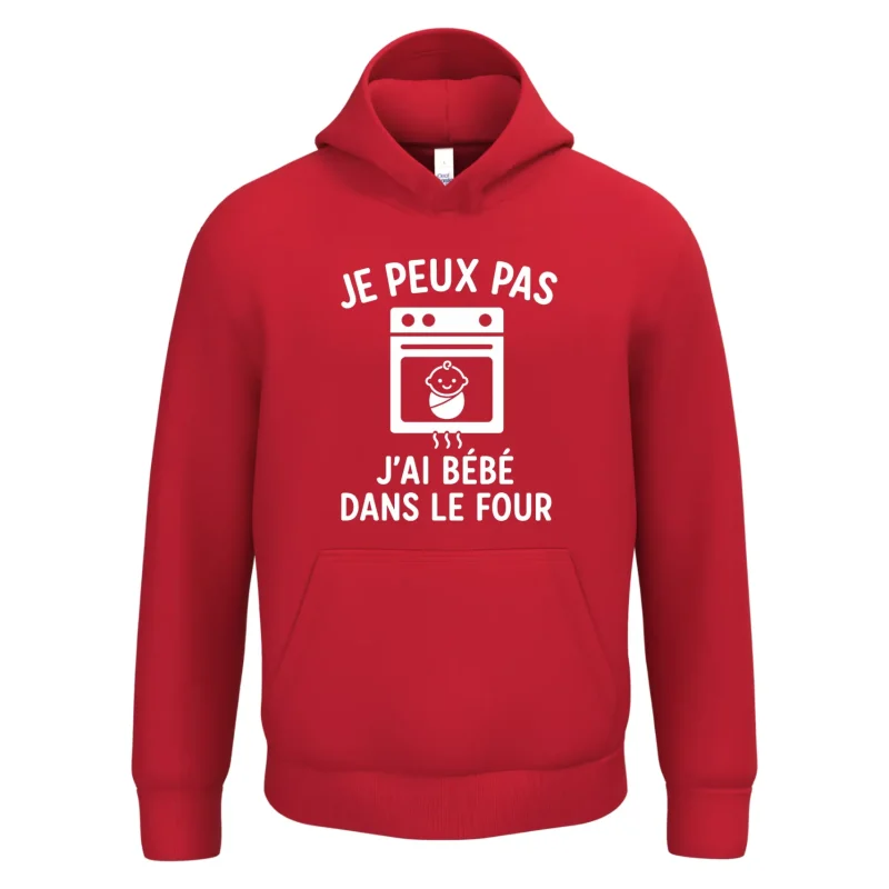 IB402 - Pull unisexe à capuche T015